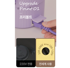 GITIS PASTEL ALL STAINLESS TRAVEL FOLDING ELECTRIC POT / 지티스 전기포트