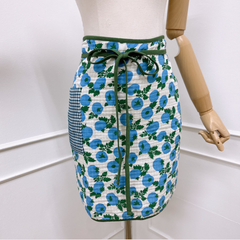 Tomato check mini apron / 토마토 체크 미니 앞치마