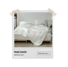 Modal Castella Bedding set / 모달 카스테라 침구세트