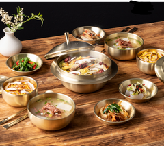 12-Piece Tableware Set / 티타늄 도금 식기세트