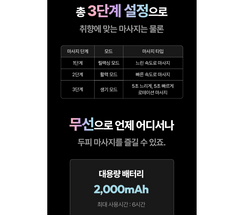 Bodyand EMS Scalp Massager / 바디앤 EMS 두피 마사지기