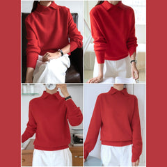 Cashmere collar sweater / 캐시미어 카라 스웨터