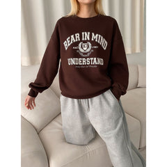 Bear In Mind Sweatshirt / 베어인마인드 기모 맨투맨