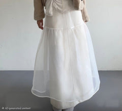 See-through skirt