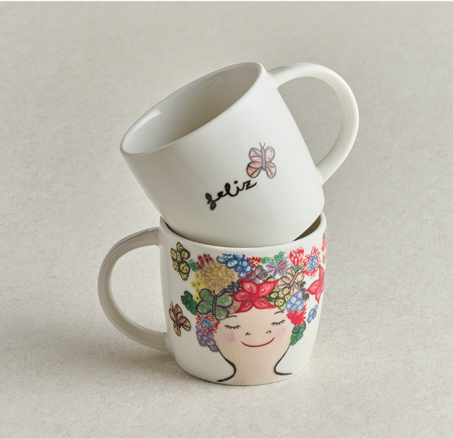 에바 알머슨(Eva Armisen)MUG - HAPPY